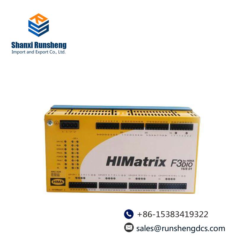 HIMA HIMATRIX F3D/O16/801 F3 D/O 16/8 01 Digital I/O module
