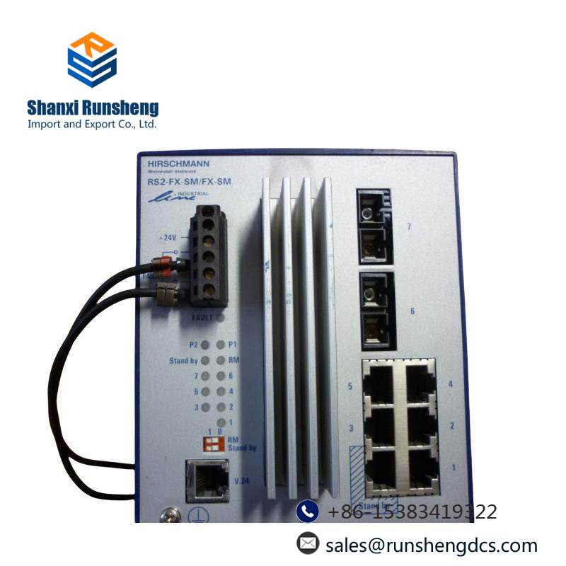 HIRSCHMANN RS2-FX-SM/FX-SM ETHERNET RAIL SWITCH