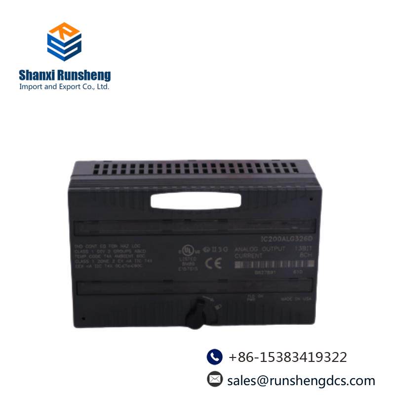 GE IC200ALG326D Analog Output Module