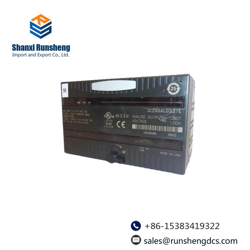 GE Fanuc IC200ALG327 Analog Output module