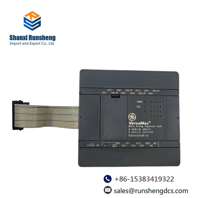 GE IC200UEX626 6 channel analog expansion module