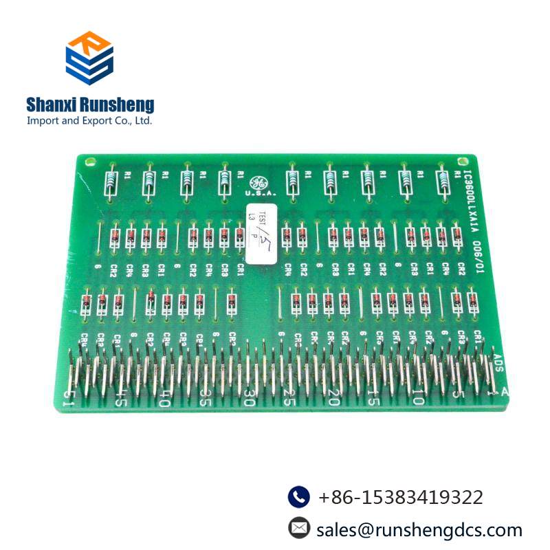 GE IC3600LLXA1A Printed circuit board