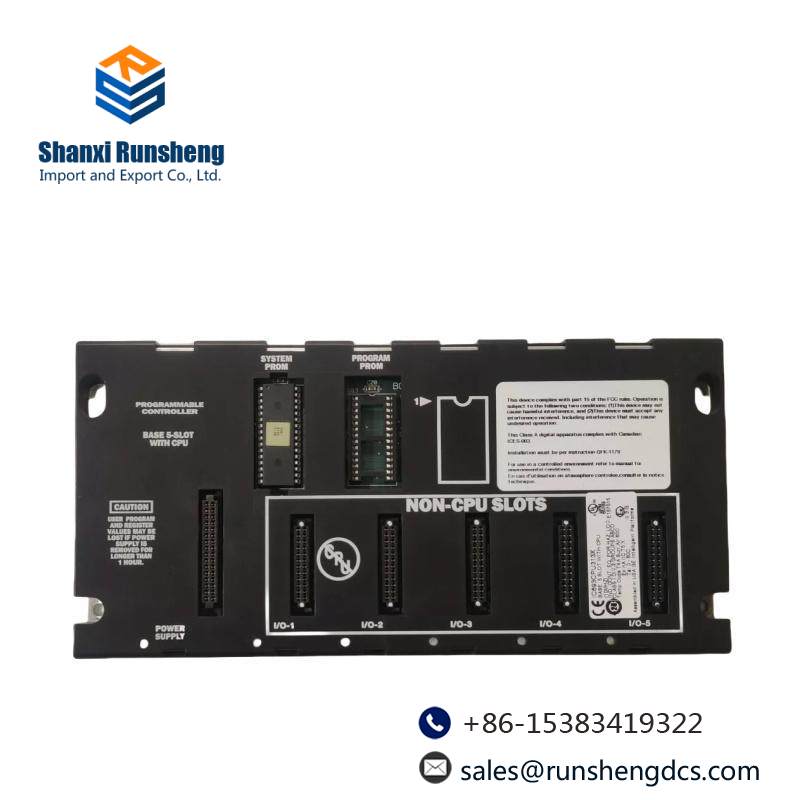 GE IC693CPU313X 05 Slot CPU Chassis