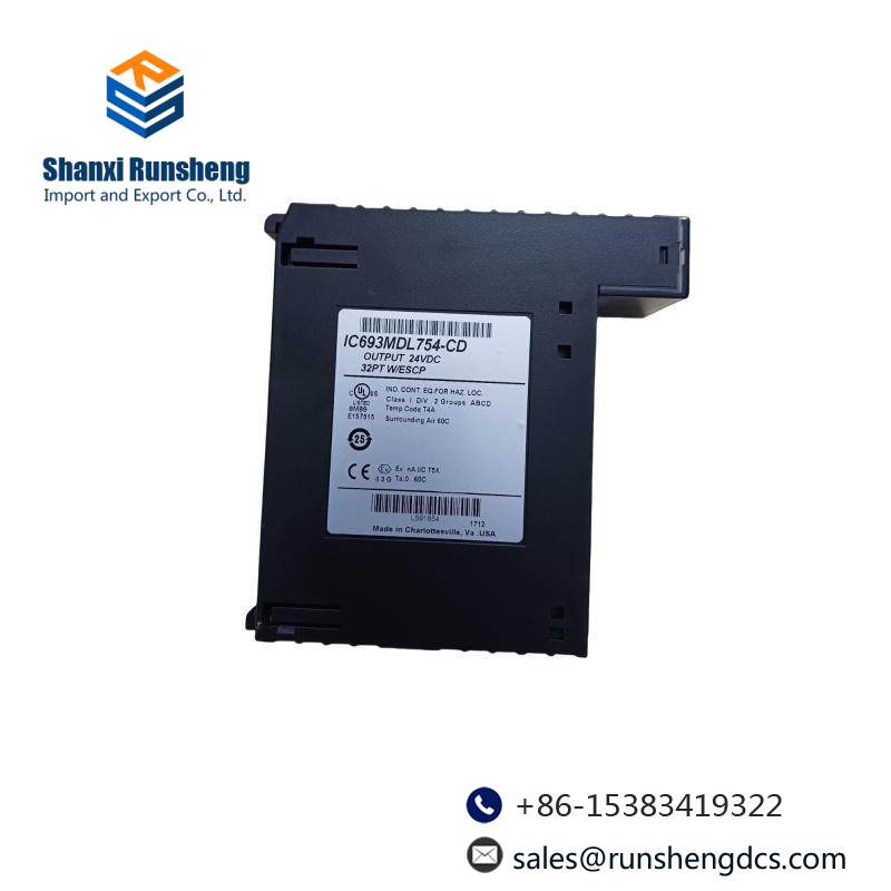 GE Fanuc IC693MDL754 ESCP positive logic output module
