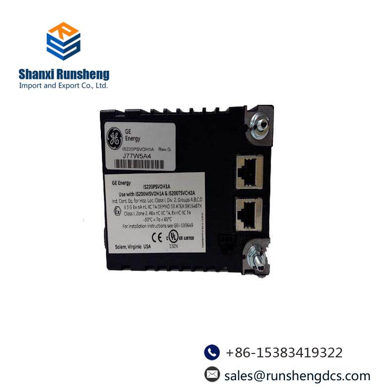 GE IS220PSVOH1A (NO REV) Boards & Turbine Control