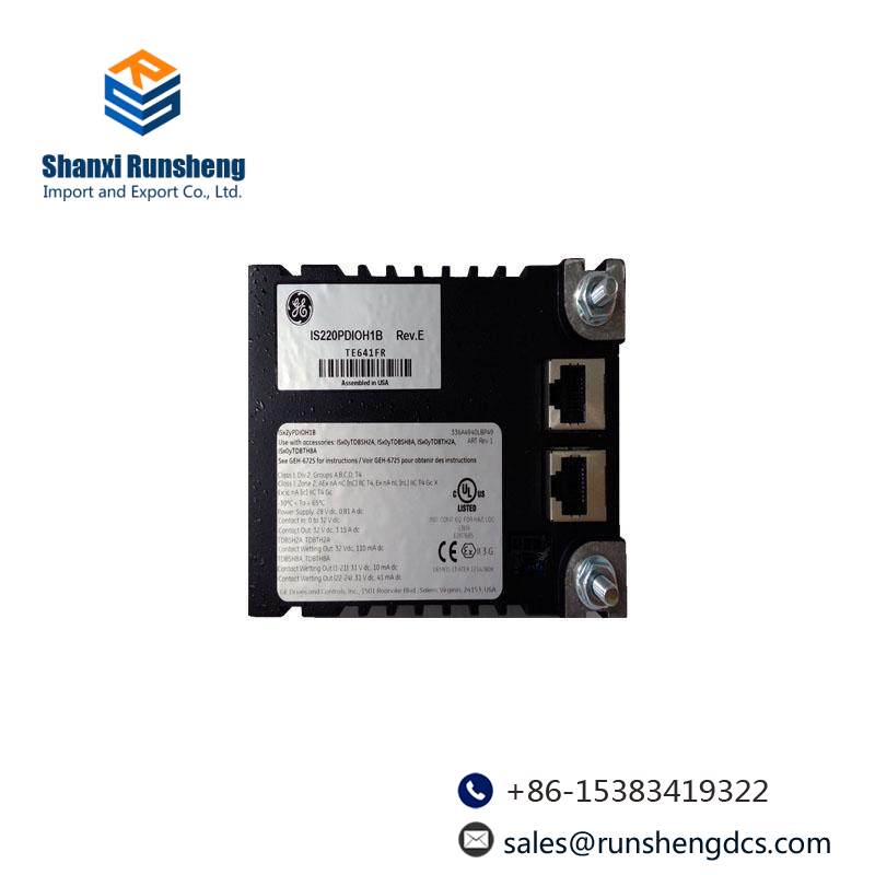 GE IS220PDIAH1A, REV c