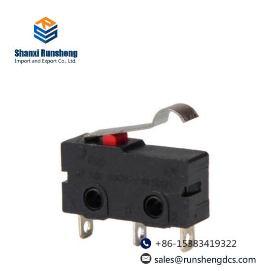 JIAOU KW12-F  Micro Switches 3 Pins Bent Lever Micro Switch
