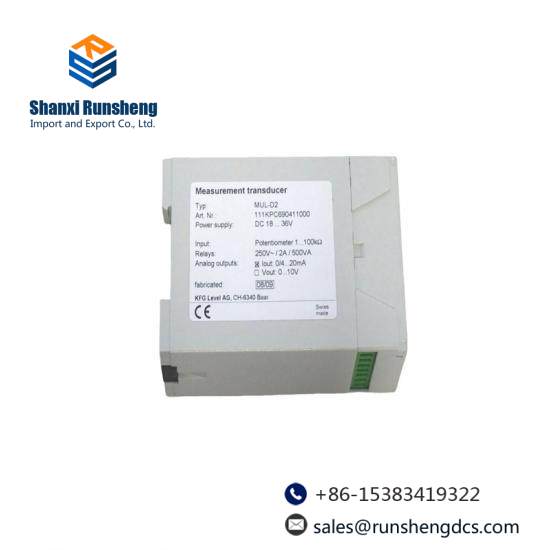 KFG LEVEL MUL-D2 Messumformer Transducer
