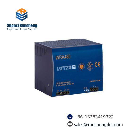 Lutze WRA480-24 POWER SUPPLY