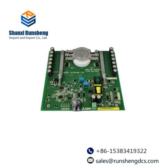 MITSUBISHI GU-G04 GCU04AB-130 80173-111-01-2 COMMUTATED THYRISTOR BOARD