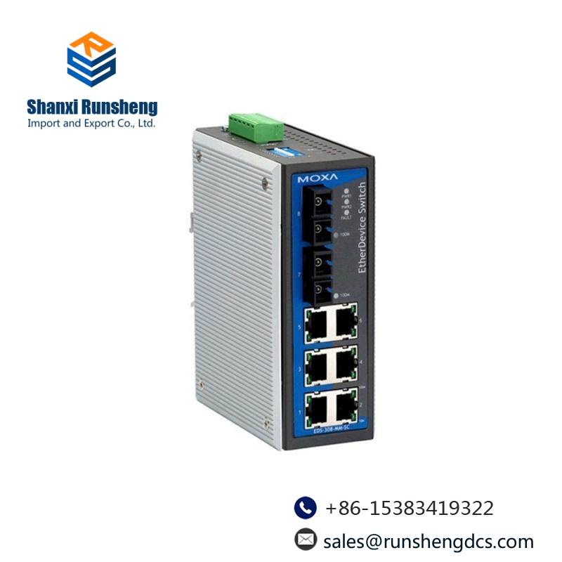 MOXA EDS-308-M-SC Ethernet switch