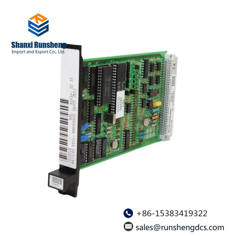 NELES AUTOMATION A413160 FIU1 Frequency Input Board