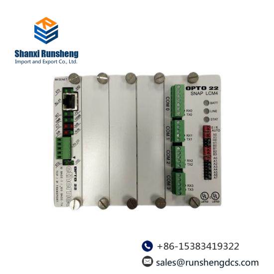 OPTO 22 SNAP-LCM4 M4SENET-100 Controller Ethernet Card