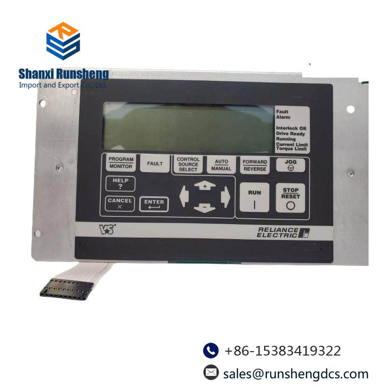 RELIANCE ELECTRO 802273-14R DC Drive Keypad Operator Interface