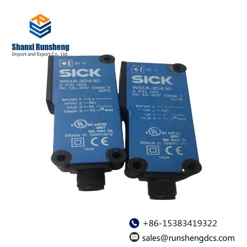 SICK WS18-3D430 sensor