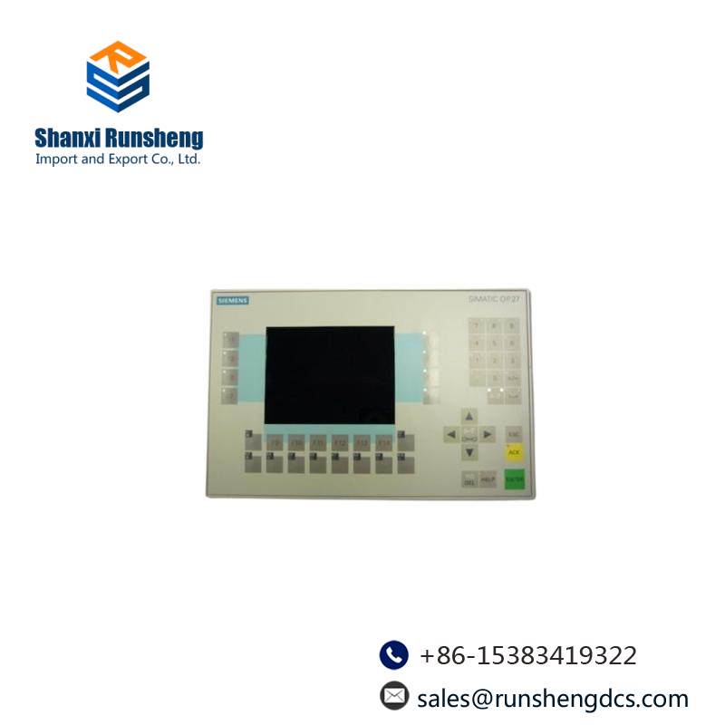 SIEMENS 6AV3627-1LK00-1AX0 OPERATOR INTERFACE