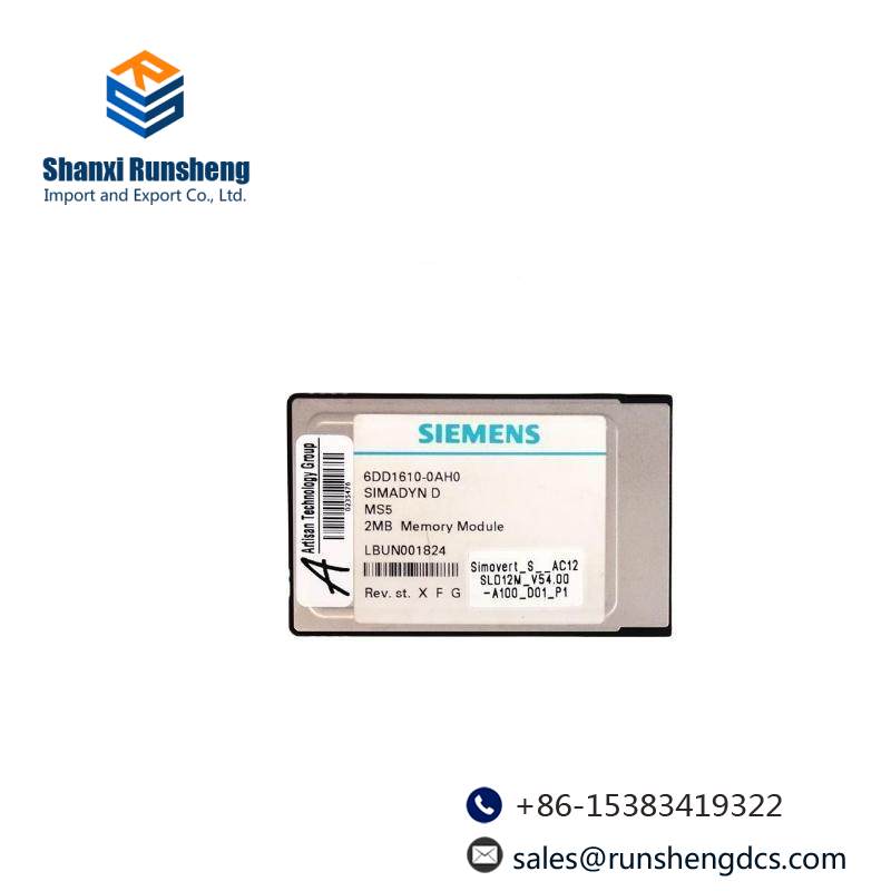 SIEMENS 6DD1610-0AH0