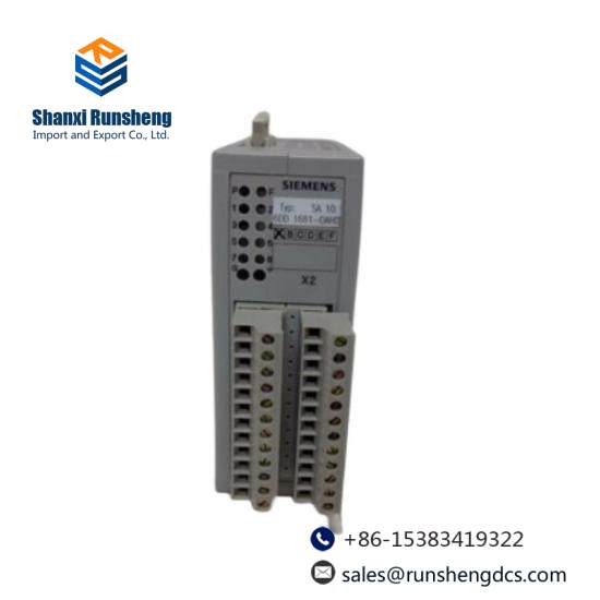 SIEMENS 6DD1681-OAH2 SA10 Interface Module