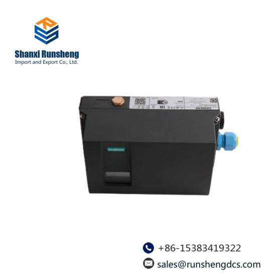 SIEMENS 6DR5320-0NG00-0AA0 Smart Electro-Pneumatic Positioner