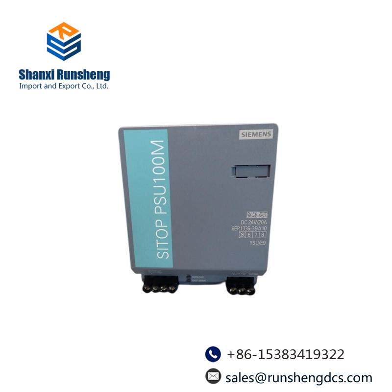 SIEMENS 6EP1336-3BA10 STABILIZED POWER SUPPLY