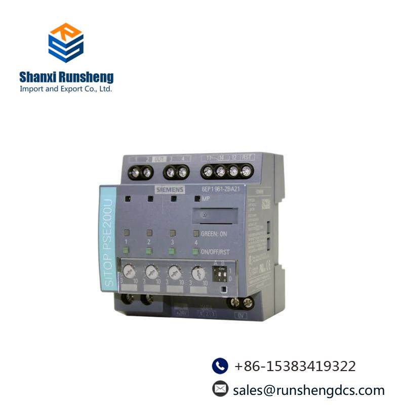 SIEMENS 6EP1961-2BA21 Selectivity Module