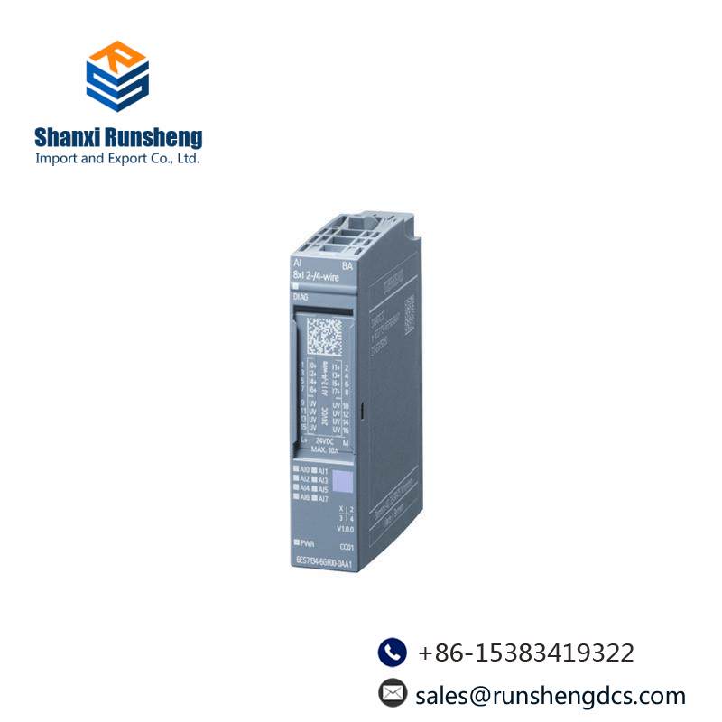 SIEMENS 6ES7134-6GF00-0AA1 ANALOG INPUT MODULE