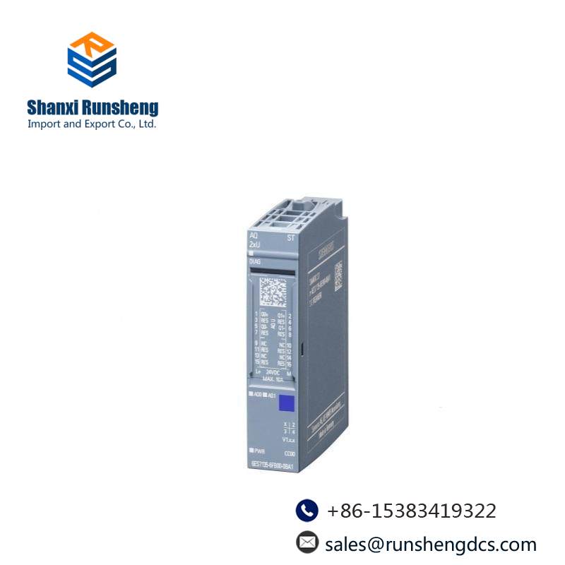 SIEMENS 6ES7135-6FB00-0BA1 analog output module