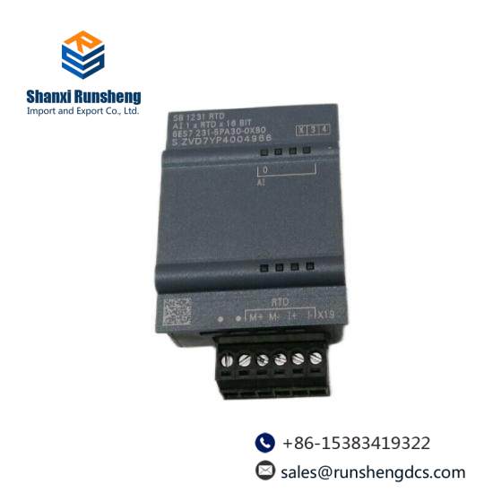 Siemens 6ES7231-5PA30-0XB0  Analog Input Module