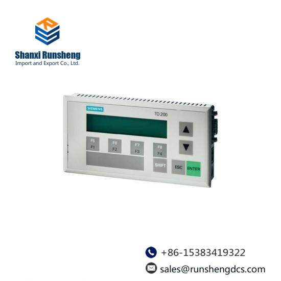 Siemens  6ES7272-0AA20-0YA0  TD 200 Display Panel