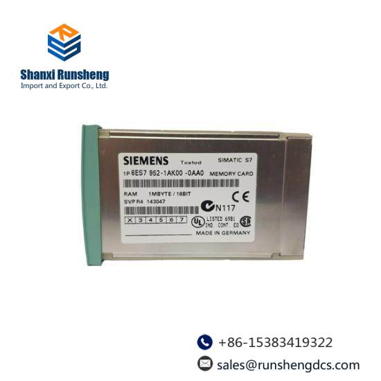 SIEMENS 6ES7952-1AK00-0AA0