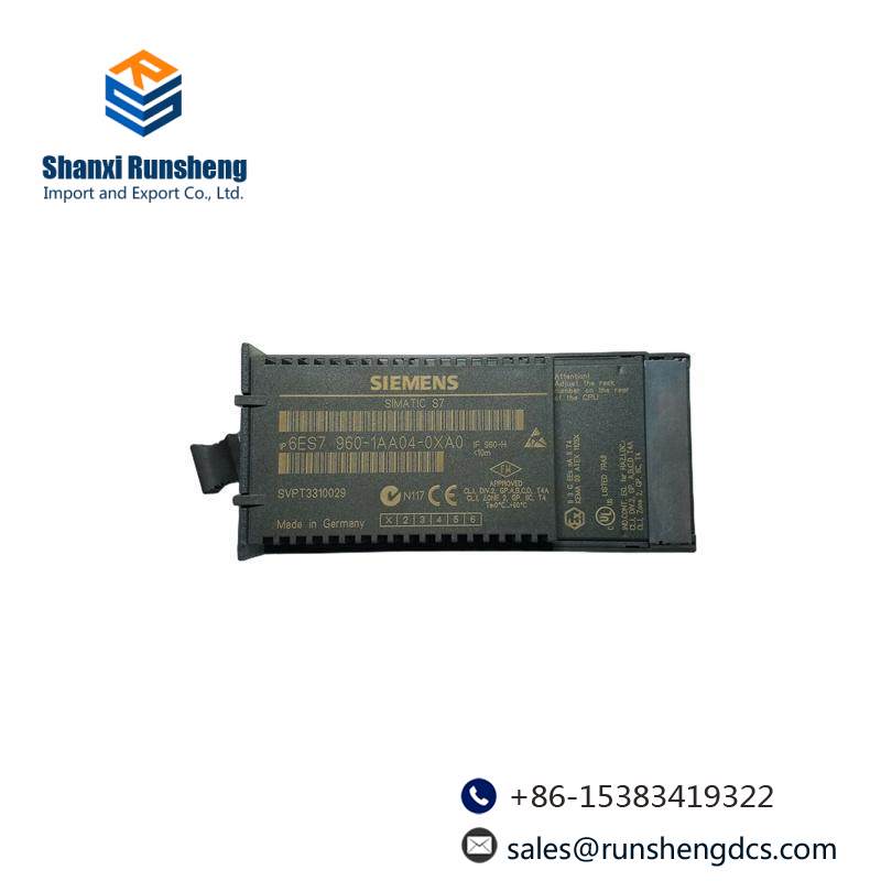 SIEMENS 6ES7960-1AA04-0XA0 SYNCHRONIZATION MODULE