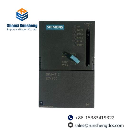 Siemens 6ES7 314-1AE04-0AB0  CPU 314 Central Processing Unit