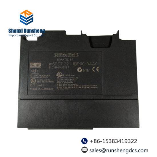 Siemens 6ES7 321-1BP00-0AA0  Digital Input Module