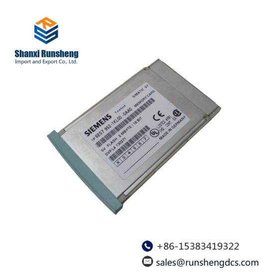 Siemens 6ES7 952-1KL00-0AA0  Flash Memory Card - 2MB