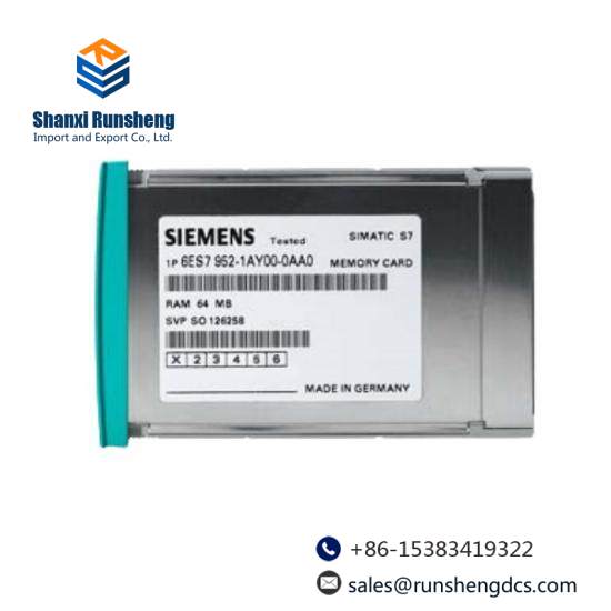 Siemens 6ES7 955-2AM00-0AA0  RAM Memory Card - 4MB