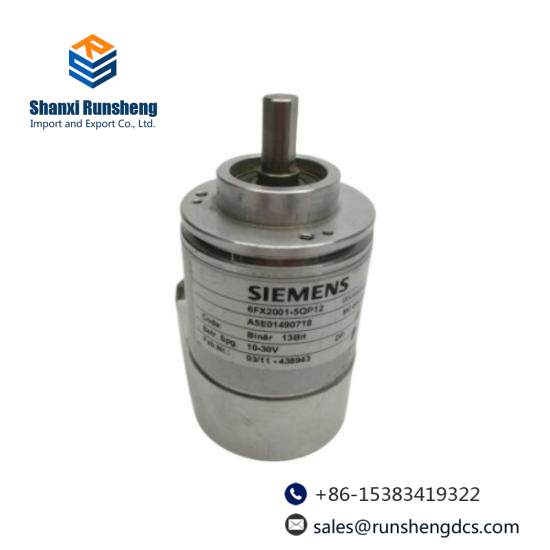 SIEMENS 6FX2001-5QP12 ENCODER ABS 13 BIT CLAMP