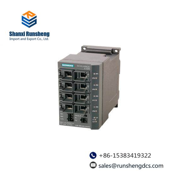 SIEMENS 6GK5108-0PA00-2AA3 unmanaged IE switch