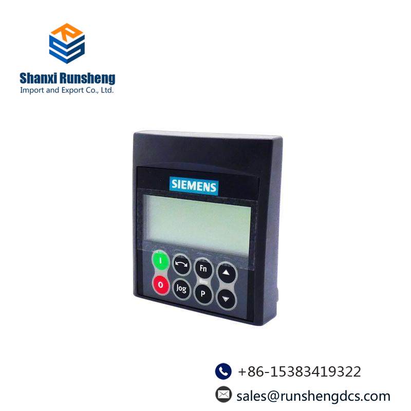 SIEMENS 6SE6400-0AP00-0AA1 OPERATOR INTERFACE