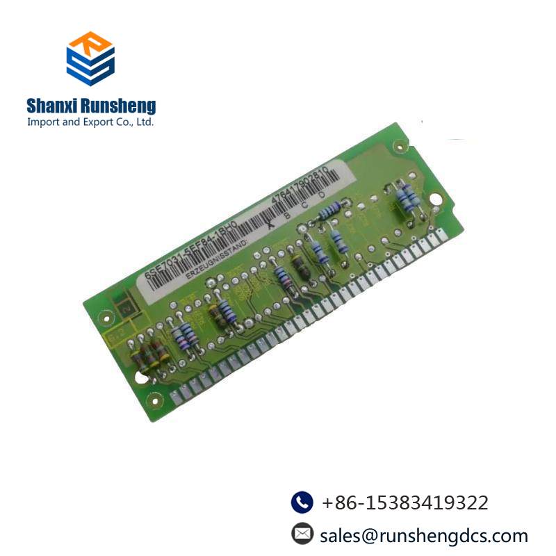 SIEMENS 6SE7031-5EF84-1BH0 detection board