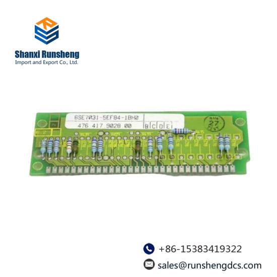 Siemens 6SE7031-5EF84-1BH0 Normalizing module