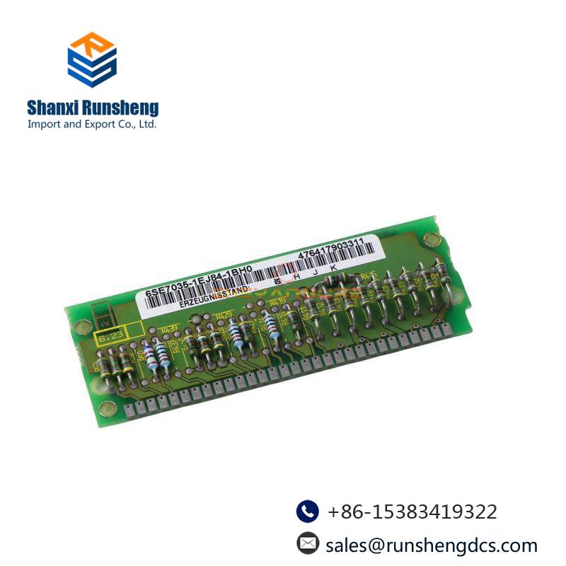 SIEMENS 6SE7035-1EJ84-1BH0 detection board