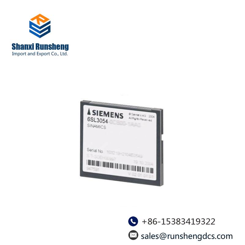 Siemens 6SL3054-0AA01-1AA0 SINAMICS S120 CompactFlash card