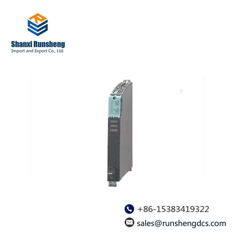 SIEMENS 6SL3120-1TE26-0AA3 Single Motor Module input