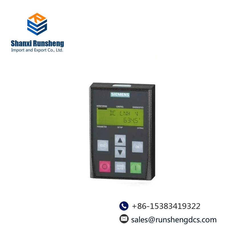SIEMENS 6SL3255-0AA0-4CA1 Sinamics Basic Operator Panel