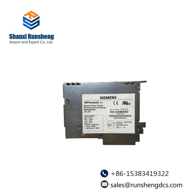 SIEMENS A5E02625805-H2 Power Supply for Panel PC