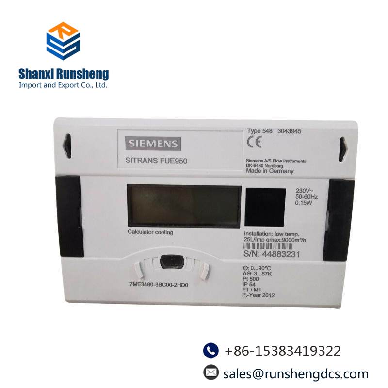 SIEMENS SITRANS FU E950 THERMAL ENERGY