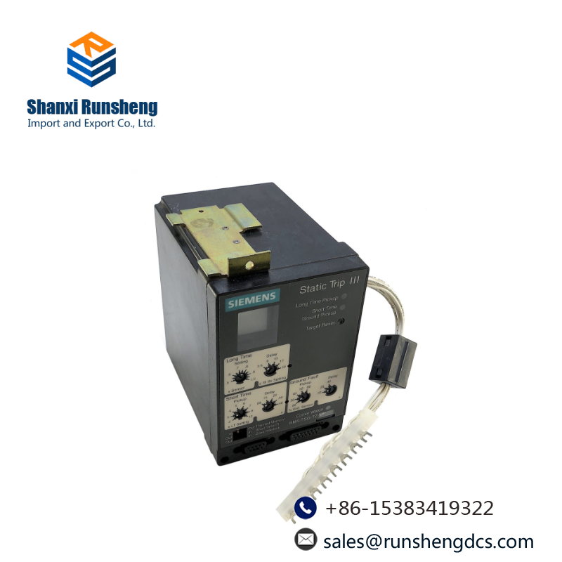 SIEMENS Static Trip III RMS-TSG-TZ-C 