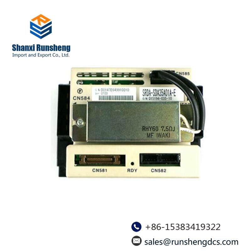 Yaskawa SRDA-SDB95A01A-E， MPL800 Driver Brand