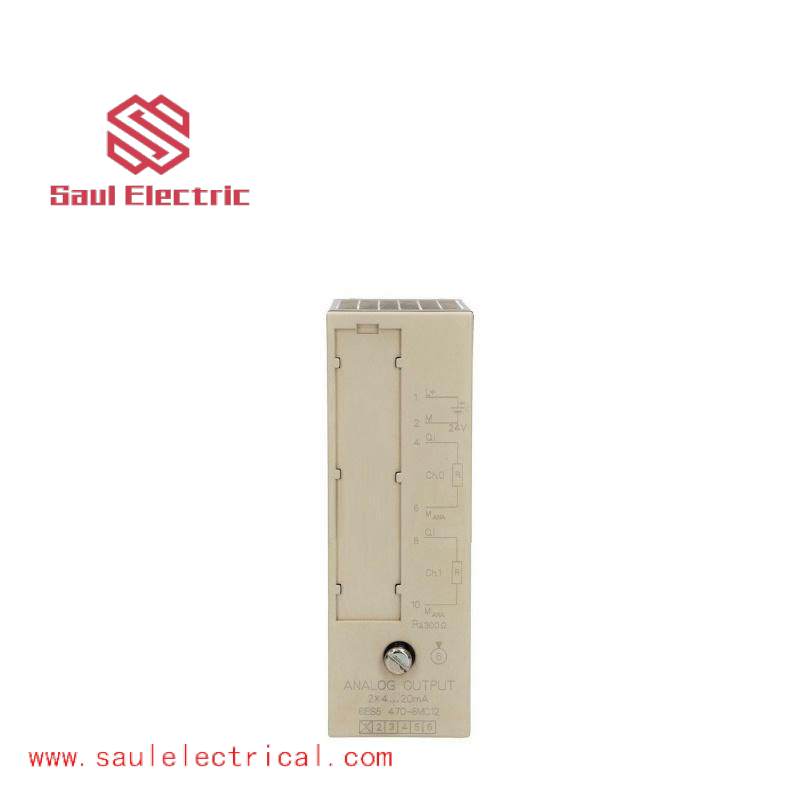 SIEMENS 6ES5470-8MC12 Analog Output Module