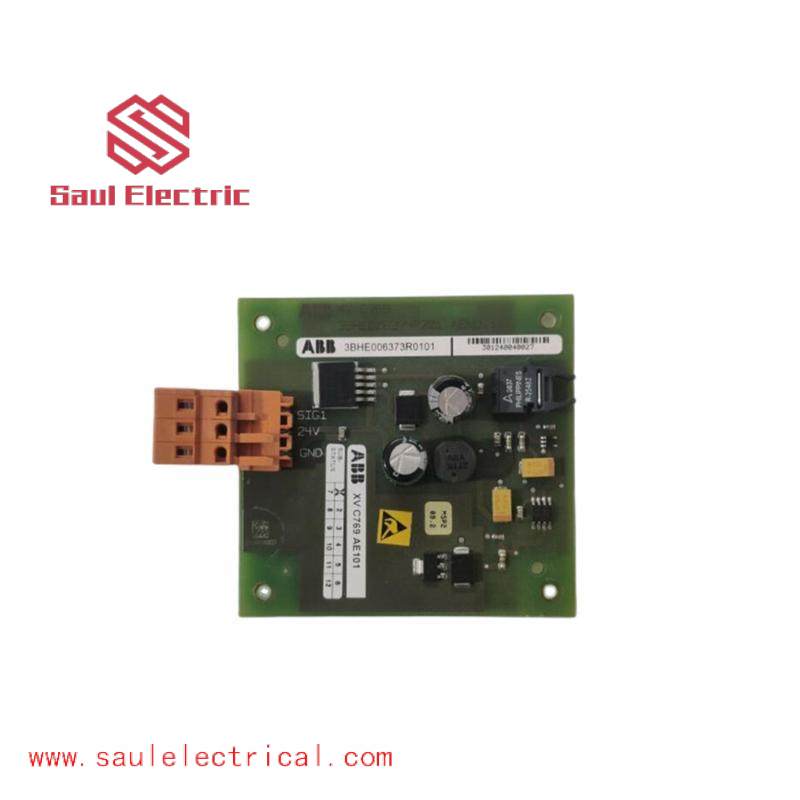 ABB 3BHE006373R0101 ;XVC769AE101 OEI-BOARD